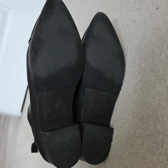 COCLICO Black Leather Ankle Booties - Picture 5 of 10